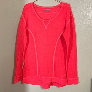 Maurice’s | Bright Pink Oversized Burnout Sweater